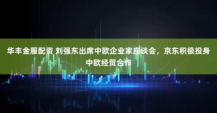 华丰金服配资 刘强东出席中欧企业家座谈会,京东积极投身中欧经贸合作